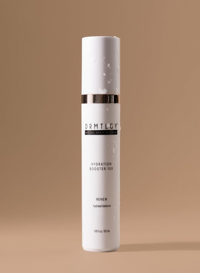 DRMTLGY Hydration Booster 10X – Hyaluronic Acid Serum for Intense Hydration & Skin Plumping – With Soybean, Green Tea & Aloe – Reduces Fine Lines & Boosts Moisturizer Absorption – 1.8 fl oz - Image 4